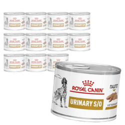 Royal Canin Veterinary Urinary S/O Loaf 12x200g Mokra Karma Pasztet Dla Psów Na Kamienie Struwitowe