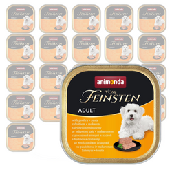 Animonda Vom Feinsten Mokra Karma Dla Psa 22x150g Drobiowa Z Makaronem