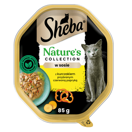 Sheba Nature's Collection 24x85g Mokra Karma Dla Dorosłych Kotów W Sosie Mix Smaków