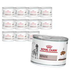 Royal Canin Veterinary VHN Dog Hepatic 12x200g Mokra Karma Pasztet Dla Psów z Niewydolnością Wątroby