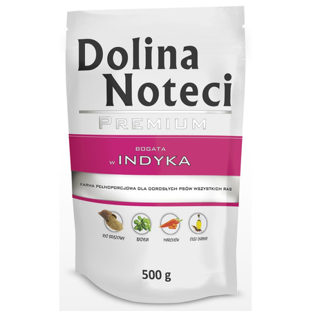 Dolina Noteci Premium Mix 6 Smaków Saszetki 24x500g Mokra Karma Dla Psa 