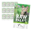 Vet Expert Raw Paleo Sterilised Game 12x100g Saszetka Karma Mokra z Dziczyzną Dla Kotów Sterylizowanych