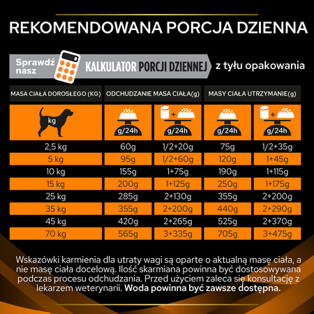 Purina Pro Plan Veterinary Diets Canine OM Obesity Management Sucha Karma Dla Psa 3kg Redukcja Masy Ciała