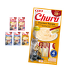 Inaba Cat Churu Senior 24x14g Kremowy Przysmak Dla Starszego Kota Pasta Mix 3 Smaków