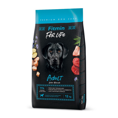 Fitmin Dog For Life Adult Large Breed 12kg Sucha Karma Dla Dorosłych Psów Dużych Ras