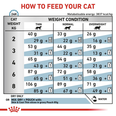 Royal Canin Veterinary Skin & Coat 3,5kg Sucha Karma Dla Kotów Po Sterylizacji Zdrowa Skóra I Sierść