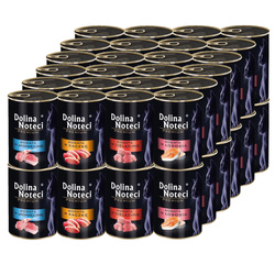 Dolina Noteci PREMIUM 48x400 g Mix Smaków Mokra karma dla kota