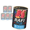 Rafi 6x400g Bezzbożowa Mokra Karma Dla Psa Z Jagnięciną Żurawiną I Borówką