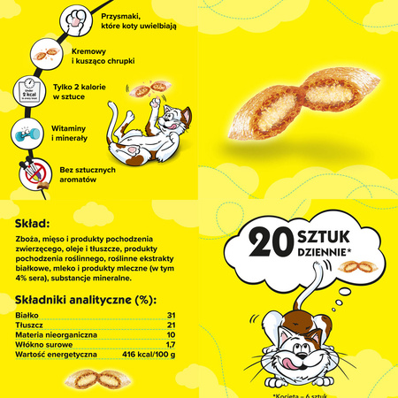 Dreamies zestaw mix 5x60g Przysmaki dla kota