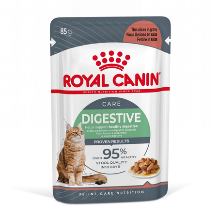 Royal Canin Digest Sensitive 12x85g Mokra Karma Dla Kotów Dorosłych W Sosie Na Wrażliwy Przewód Pokarmowy