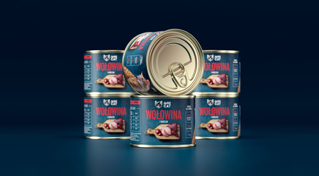 Jane Cat ADULT WOŁOWINA KURCZAK 200g mokra karma dla kotów, bez zbóż