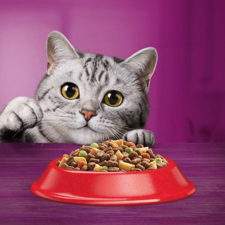 Whiskas Adult 1,4kg - Sucha Karma Pełnoporcjowa Dla Dorosłych Kotów Z Wołowiną