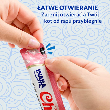 Inaba Churu Kitten 24x14g Kremowy Przysmak Dla Kociąt Pasta Mix Smaków