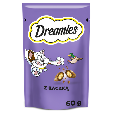 Dreamies 5x60g Przysmaki Dla Kota Z Kremowym Nadzieniem Mix 5 Smaków