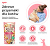 Inaba Cat Churu Bites 4x30g Przysmak Dla Kota Ciasteczka Z Nadzieniem Z Tuńczykiem I Łososiem 3+1 Gratis
