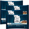 Purina Gourmet Perle Duet Rybny 4x340g (16 saszetek) Mokra Karma Dla Kota