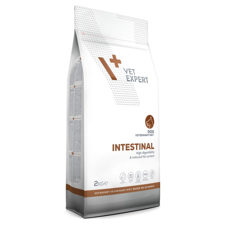 Vet Expert Intestinal Sucha Karma Weterynaryjna Dla Psa 2kg Wysoka Strawność