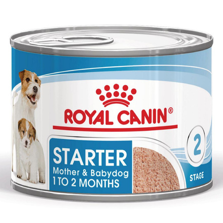 Royal Canin Starter Mousse Mother & Babydog 12x195g Karma Mokra Mus Dla Suk W Czasie Ciąży Laktacji I Szczeniąt