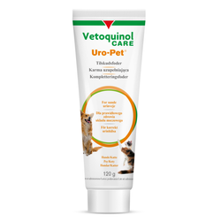 Vetoquinol Uro-Pet 120g Karma Uzupełniająca Dla Psów I Kotów Pasta Wspomagająca Zdrowie Dróg Moczowych