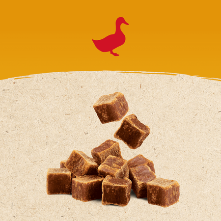 Pedigree Ranchos Cubes z Kaczką 5x70g Treserki Przysmak Dla Psa