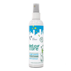 Vet Expert Detox Care Pure White Conditioner 150ml Odżywka w Spray'u Bez Spłukiwania Dla Psów i Kotów z Jasną Sierścią