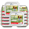 Raw Paleo Pate Mini Adult Beef Tacka 12x150g Mokra Karma Dla Psów Małych Ras z Wołowiną