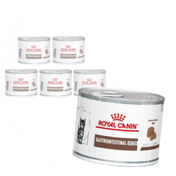 Royal Canin Veterinary Gastrointestinal 6x195g Mokra Karma Dla Kociąt Z Wrażliwym Układem Pokarmowym Mus
