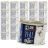 John Dog for Cats Mus Cielęcina z Królikiem 24x200g Bezzbożowa Mokra Karma Dla Kociąt