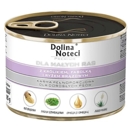 Dolina Noteci Premium 24x185g Mokra Karma Dla Psów Małych Ras Mix Smaków