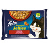 Felix Sensations Jellies Karma Dla Kotów Wiejskie Smaki W Galaretce 12x340g (48x85g) Wołowina Kurczak