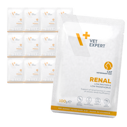 VetExpert Veterinary Diet Renal Cat 12x100g Mokra Weterynaryjna Karma Dla Kotów Z Niewydolnością Nerek