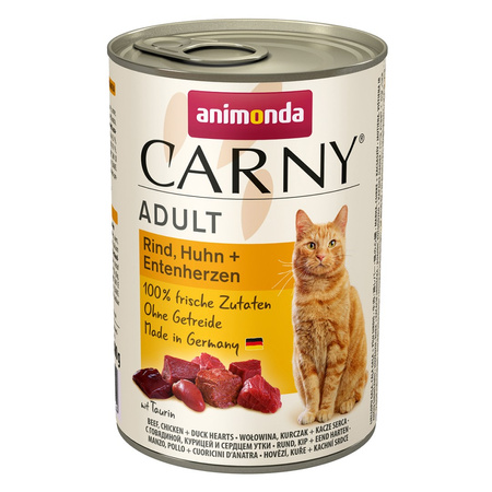 Animonda Carny Adult 12x400g Mokra Karma Dla Kota Mix 6 Smaków 