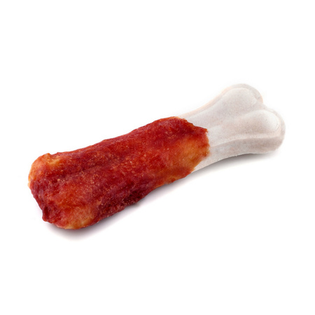 MACED Kość prasowana z Kaczką 6cm 500g Przysmak Dla Psa