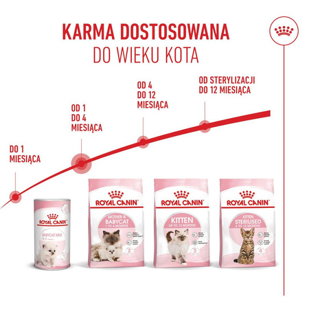 Royal Canin Mother&Babycat 4kg Karma Sucha Dla Kotek W Okresie Ciąży Laktacji i Kociąt Od 1 Do 4 Miesiąca Życia