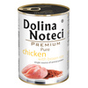 Dolina Noteci Premium Pure Bogata w Kurczaka z Ryżem Puszka 12x400g Mokra Karma Dla Psa