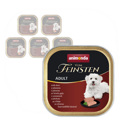 Animonda Vom Feisten Adult Mokra Karma Dla Psa 6x150g Z Jeleniem