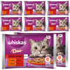 Whiskas Adult 32x85g Zestawy Klasyczne Mokra Karma Dla Dorosłych Kotów 4 Smaki W Galaretce