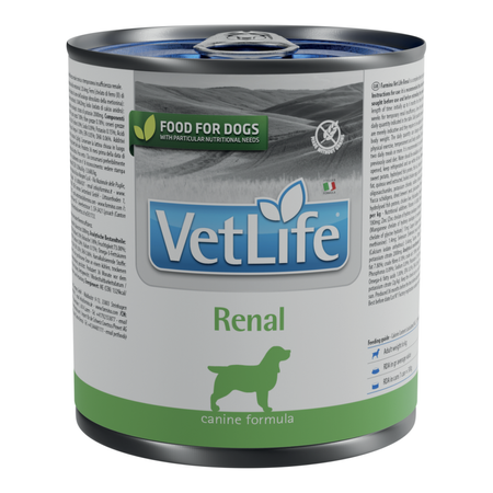 Farmina Vet Life Renal Canine 12x300g Mokra Karma Dla Psa z Ostrą Niewydolnością Nerek