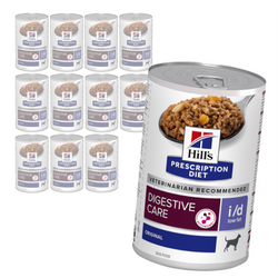 Hill's Prescription Diet i/d Low Fat 12x360g Mokra Karma Dla Psa Wsparcie Układu Pokarmowego