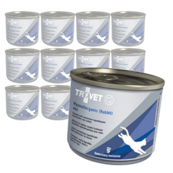 Trovet Hypoallergenic RRD 12x200g Lekkostrawna Mokra Karma Dietetyczna z Królikiem Dla Kotów z Nadwrażliwością Pokarmową