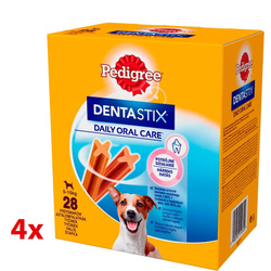 Pedigree DentaStix Gryzak Dentystyczny Dla Psów Małych Ras 4x110g (112 Sztuk)