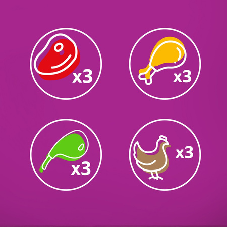 Whiskas Adult 24x85g Klasyczne Posiłki Mokra Karma Pełnoporcjowa Dla Dorosłych Kotów W Sosie