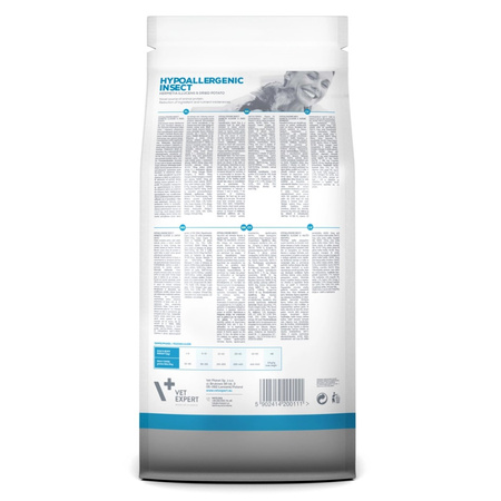 Vet Expert Hypoallergenic Insect Sucha Karma Weterynaryjna Dla Psa Z Owadami 2kg Nietolerancja Pokarmowa