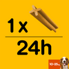 PEDIGREE DentaStix 7szt -180g Przysmak dentystyczny Dla Psów Średnie Rasy
