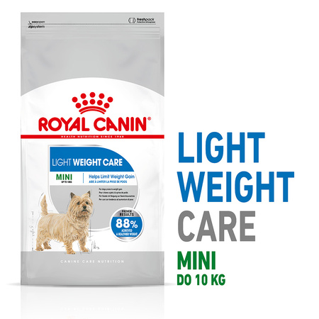 Royal Canin Mini Light Weight Care 8kg Karma Sucha Dla Psów Małych Ras Z Tendencją Do Nadwagi