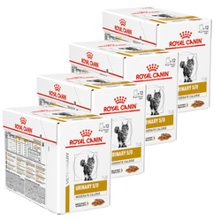 Royal Canin Veterinary Urinary S/O Moderate Calorie 48x85g Mokra Karma W Sosie Dla Kotów Na Kamienie Struwitowe
