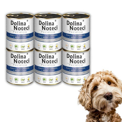 Dolina Noteci Premium Dorsz z Brokułami Mokra Karma Dla Psa 6x800g