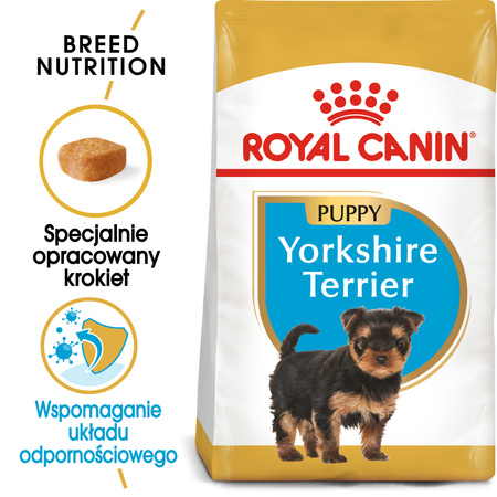 Royal Canin BHN Yorkshire Terrier Puppy 7,5kg Karma Sucha Dla Szczeniąt Rasy Yorkshire Terrier Do 10 Miesiąca