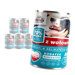 Frendi Mokra Karma Dla Psa 6x400g Kawałki W Sosie Z Wołowiną