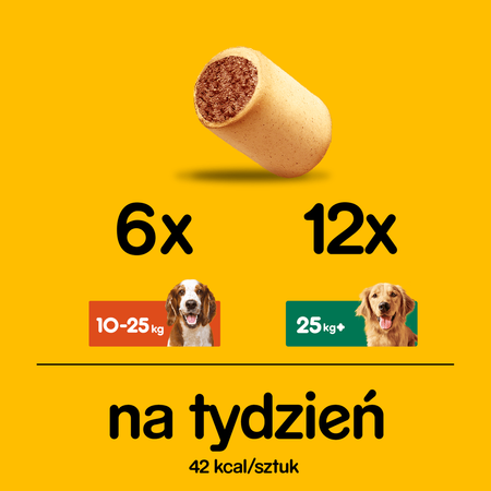 Przysmak Pedigree Markies 150g kruche ciasteczka z kością szpikową 6 sztuk w cenie 5